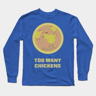 Merit Badge for Chicken Husbandry Long Sleeve T-Shirt